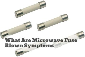 what are microwave fuse blown symptoms